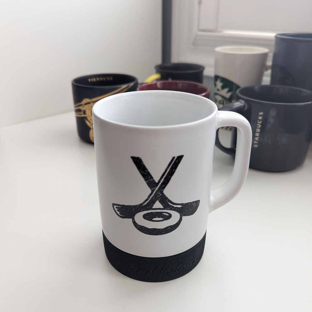 Tim Hortons Hockey Puck Ceramic Mug